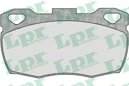 Комплект тормозных колодок, дисковый тормоз LPR купить