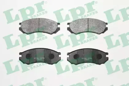Комплект тормозных колодок, дисковый тормоз LPR купить