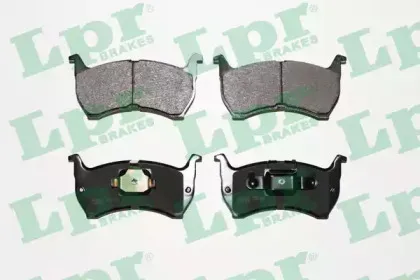 Комплект тормозных колодок, дисковый тормоз LPR купить