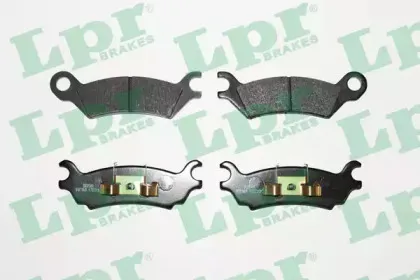 Комплект тормозных колодок, дисковый тормоз LPR купить