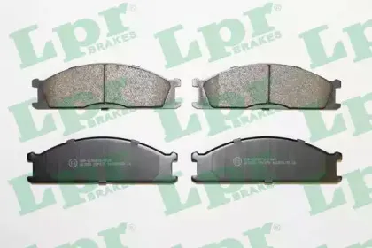 Комплект тормозных колодок, дисковый тормоз LPR купить
