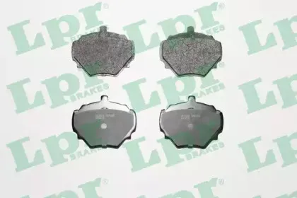 Комплект тормозных колодок, дисковый тормоз LPR купить