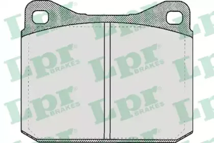 Комплект тормозных колодок, дисковый тормоз LPR купить