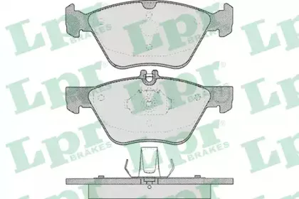 05P406  LPR - Гальмівні колодки до дисків LPR купить