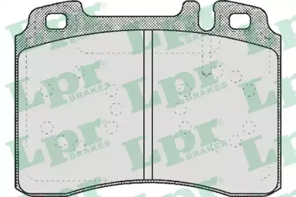 Комплект тормозных колодок, дисковый тормоз LPR купить