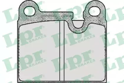 Комплект тормозных колодок, дисковый тормоз LPR купить