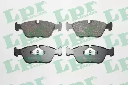 Комплект тормозных колодок, дисковый тормоз LPR купить