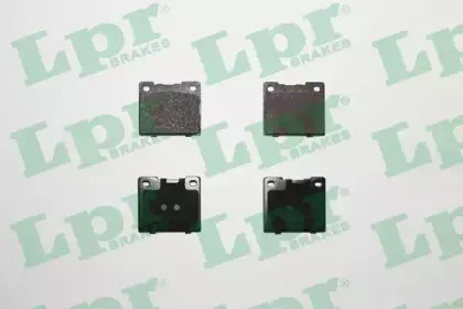 Комплект тормозных колодок, дисковый тормоз LPR купить