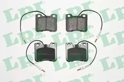 Комплект тормозных колодок, дисковый тормоз LPR купить