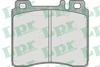 05P446  LPR - Гальмівні колодки до дисків (F, V) LPR купить