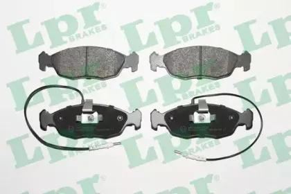 Комплект тормозных колодок, дисковый тормоз LPR купить