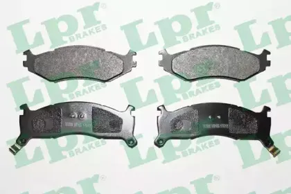 Комплект тормозных колодок, дисковый тормоз LPR купить