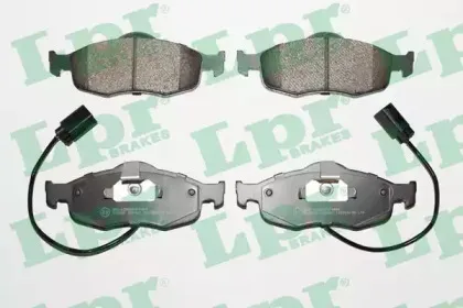 05P461  LPR - Гальмівні колодки до дисків (F, V, з датчиком) LPR купить