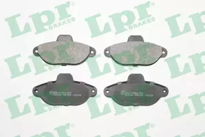Комплект тормозных колодок, дисковый тормоз LPR купить