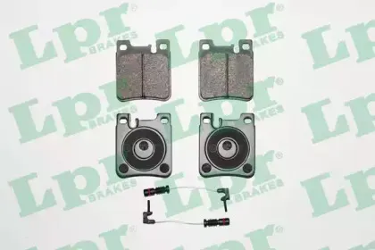 Комплект тормозных колодок, дисковый тормоз LPR купить