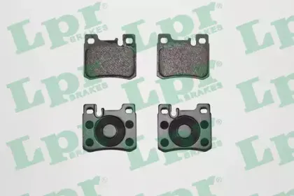 Комплект тормозных колодок, дисковый тормоз LPR купить