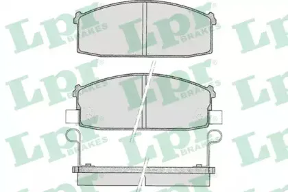 Комплект тормозных колодок, дисковый тормоз LPR купить