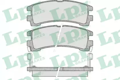 Комплект тормозных колодок, дисковый тормоз LPR купить