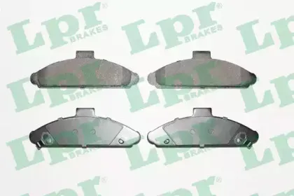 Комплект тормозных колодок, дисковый тормоз LPR купить