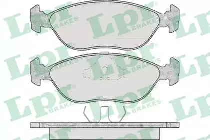 Комплект тормозных колодок, дисковый тормоз LPR купить