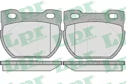 Комплект тормозных колодок, дисковый тормоз LPR купить