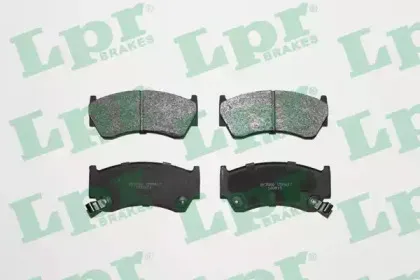 Комплект тормозных колодок, дисковый тормоз LPR купить