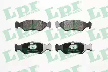 Комплект тормозных колодок, дисковый тормоз LPR купить