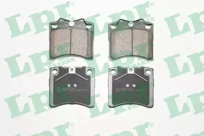05P631  LPR - Гальмівні колодки до дисків (F, V) LPR купить