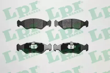 Комплект тормозных колодок, дисковый тормоз LPR купить