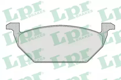05P668  LPR - Гальмівні колодки до дисків (F, V) LPR купить
