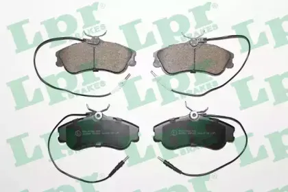 05P683  LPR - Гальмівні колодки до дисків (F, V, з датчиком) LPR купить
