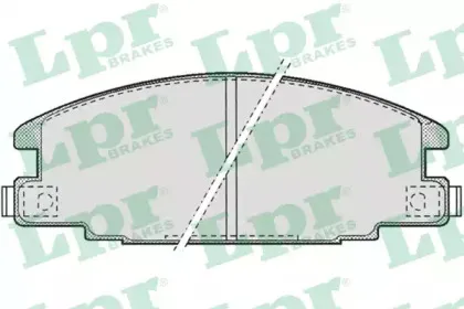 Комплект тормозных колодок, дисковый тормоз LPR купить