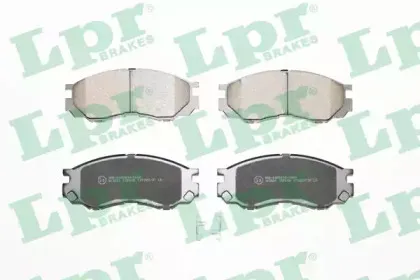 05P686  LPR - Гальмівні колодки до дисків (F, V, з датчиком) LPR купить