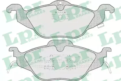 Колодки гальмівні LPR купить