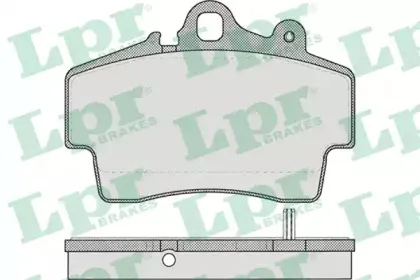 Комплект тормозных колодок, дисковый тормоз LPR купить