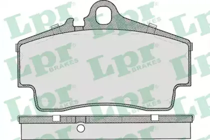 Комплект тормозных колодок, дисковый тормоз LPR купить