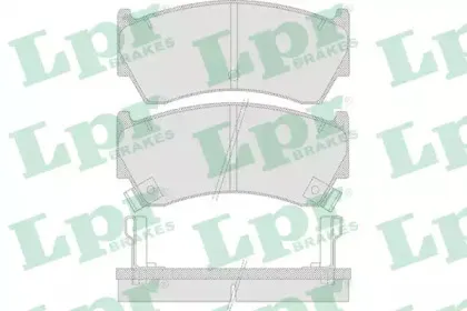 Комплект тормозных колодок, дисковый тормоз LPR купить