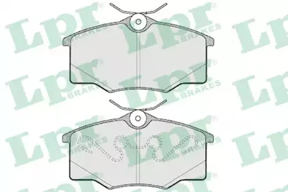 Комплект тормозных колодок, дисковый тормоз LPR купить