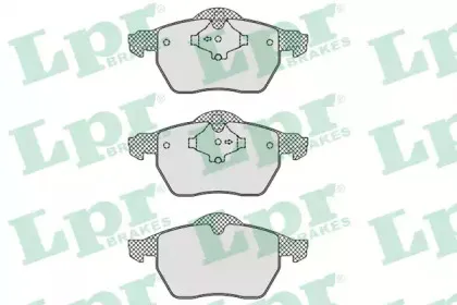 Комплект тормозных колодок, дисковый тормоз LPR купить