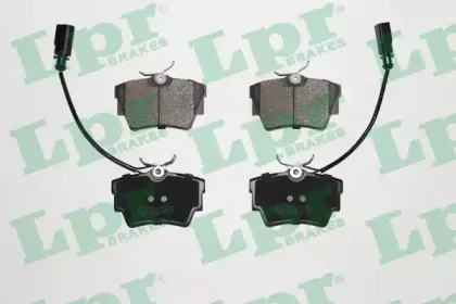 05P786  LPR - Гальмівні колодки до дисків (R, S, з датчиком) LPR купить