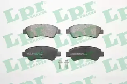 05P802  LPR - Гальмівні колодки до дисків (F) LPR купить