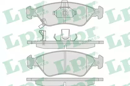 Комплект тормозных колодок, дисковый тормоз LPR купить