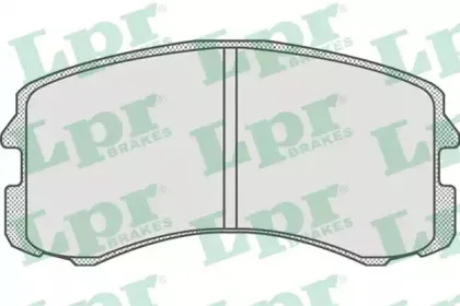 Комплект тормозных колодок, дисковый тормоз LPR купить