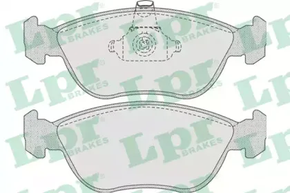 Комплект тормозных колодок, дисковый тормоз LPR купить