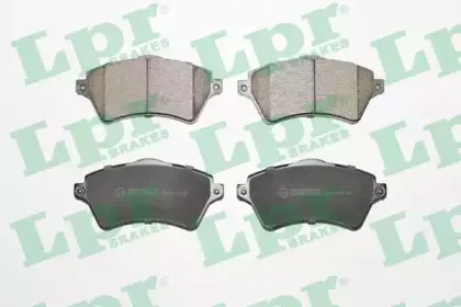 Комплект тормозных колодок, дисковый тормоз LPR купить