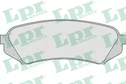 05P835  LPR - Гальмівні колодки до дисків (R, V) LPR купить