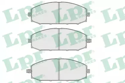 05P845  LPR - Гальмівні колодки до дисків (F, з датчиком) LPR купить