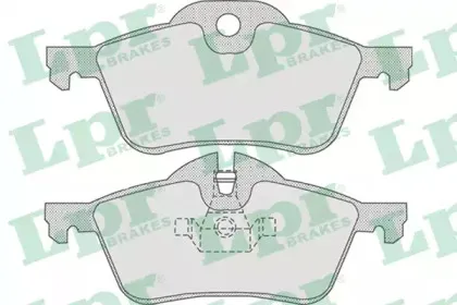 Комплект тормозных колодок, дисковый тормоз LPR купить