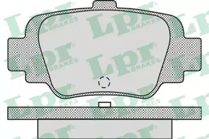 Комплект тормозных колодок, дисковый тормоз LPR купить