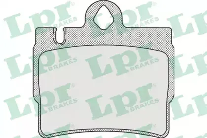 Комплект тормозных колодок, дисковый тормоз LPR купить